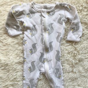 Owlivia footed sleeper